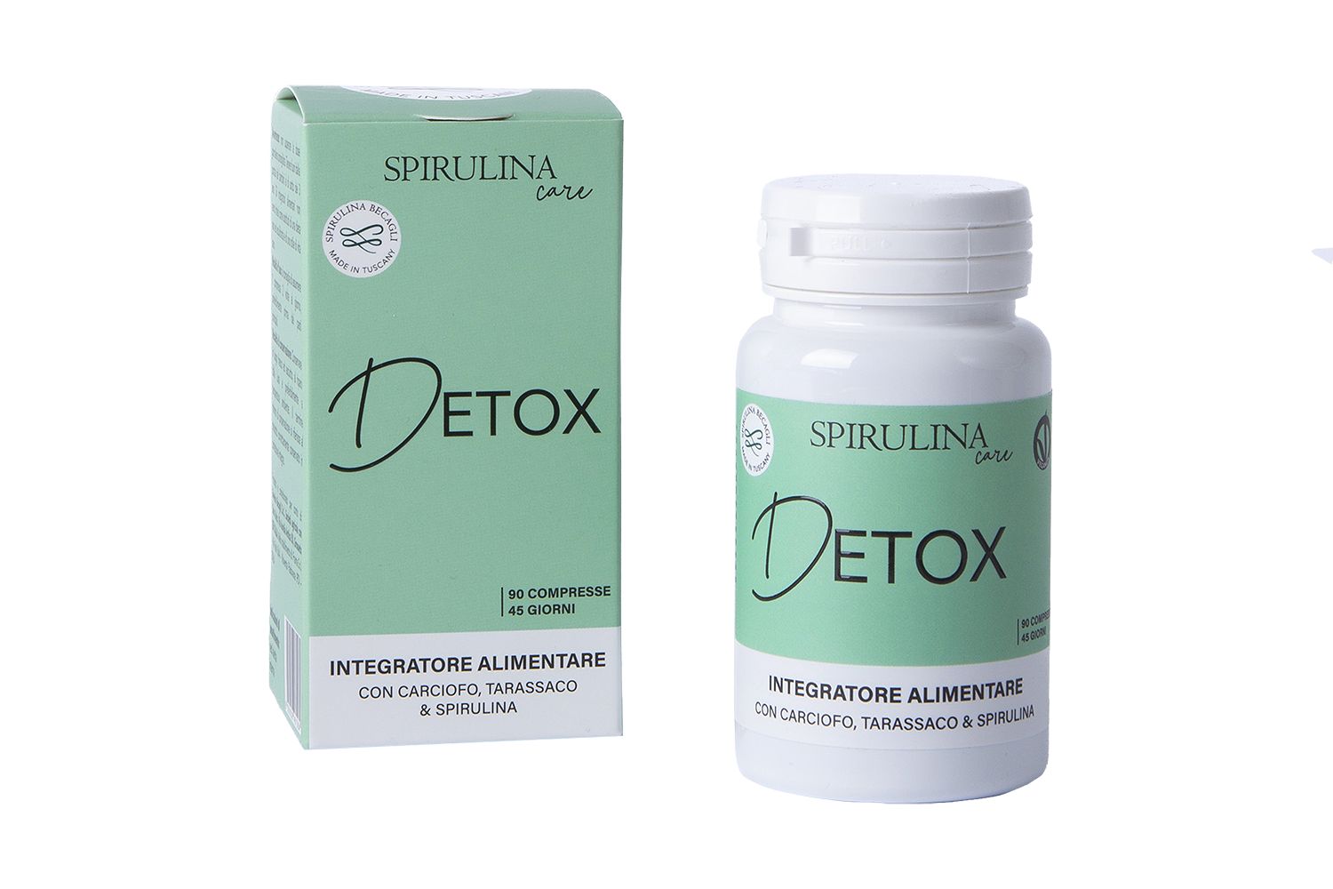 Spirulina Becagli Detox - Integratore naturale detox