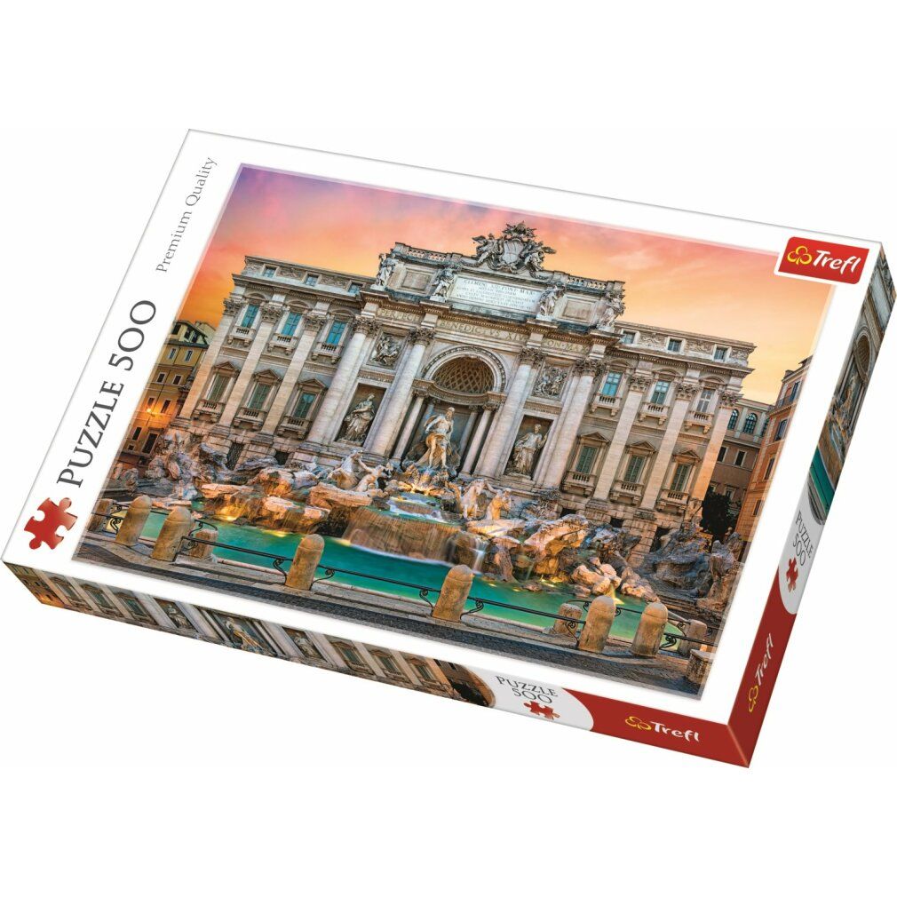 Puzzle 500 pezzi Fontanna di Trevi, Roma