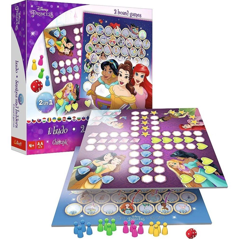 trefl Disney Princesses Games, 2in1: Uomo, non essere cattivo
