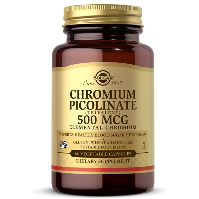 SOLGAR Cromo picolinato 500 mcg