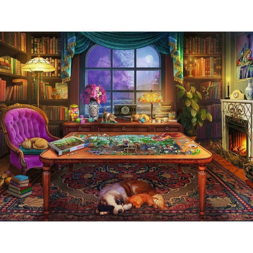 ravensburger Puzzle Gemütliche Orte: Puzzle pieghevole xl 750 pezzi