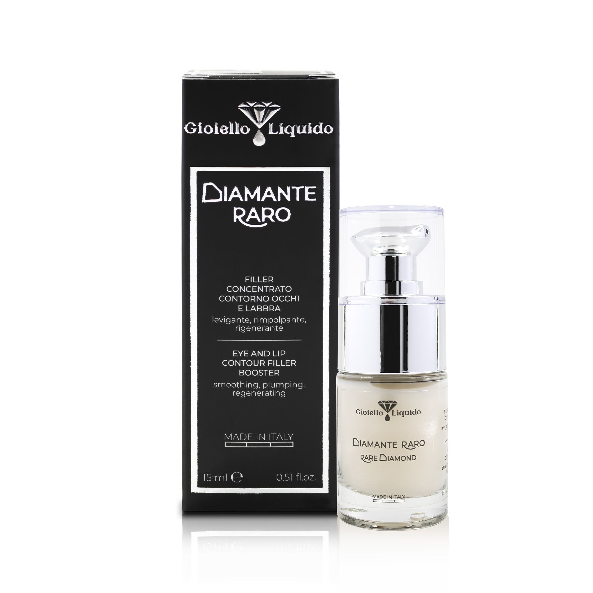 Gioiello Liquido Filler Contorno Occhi e Labbra "Diamante Raro"