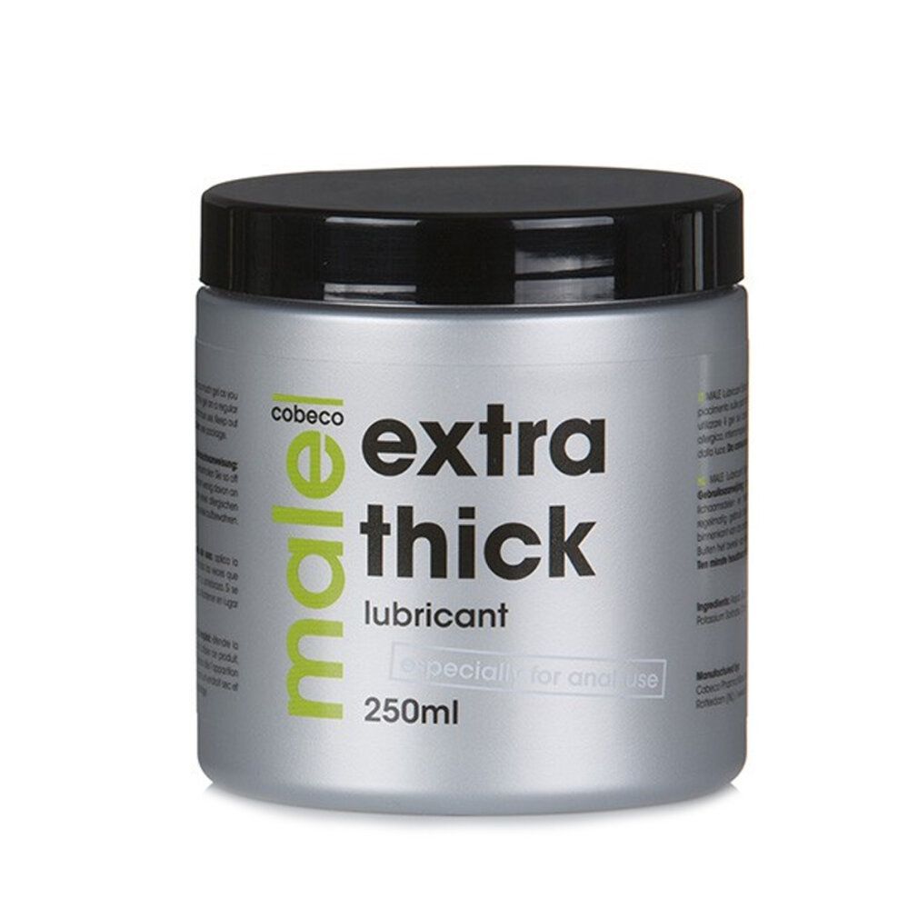 Gel lubrificante Cobeco per uomo, extra denso, 250ml.