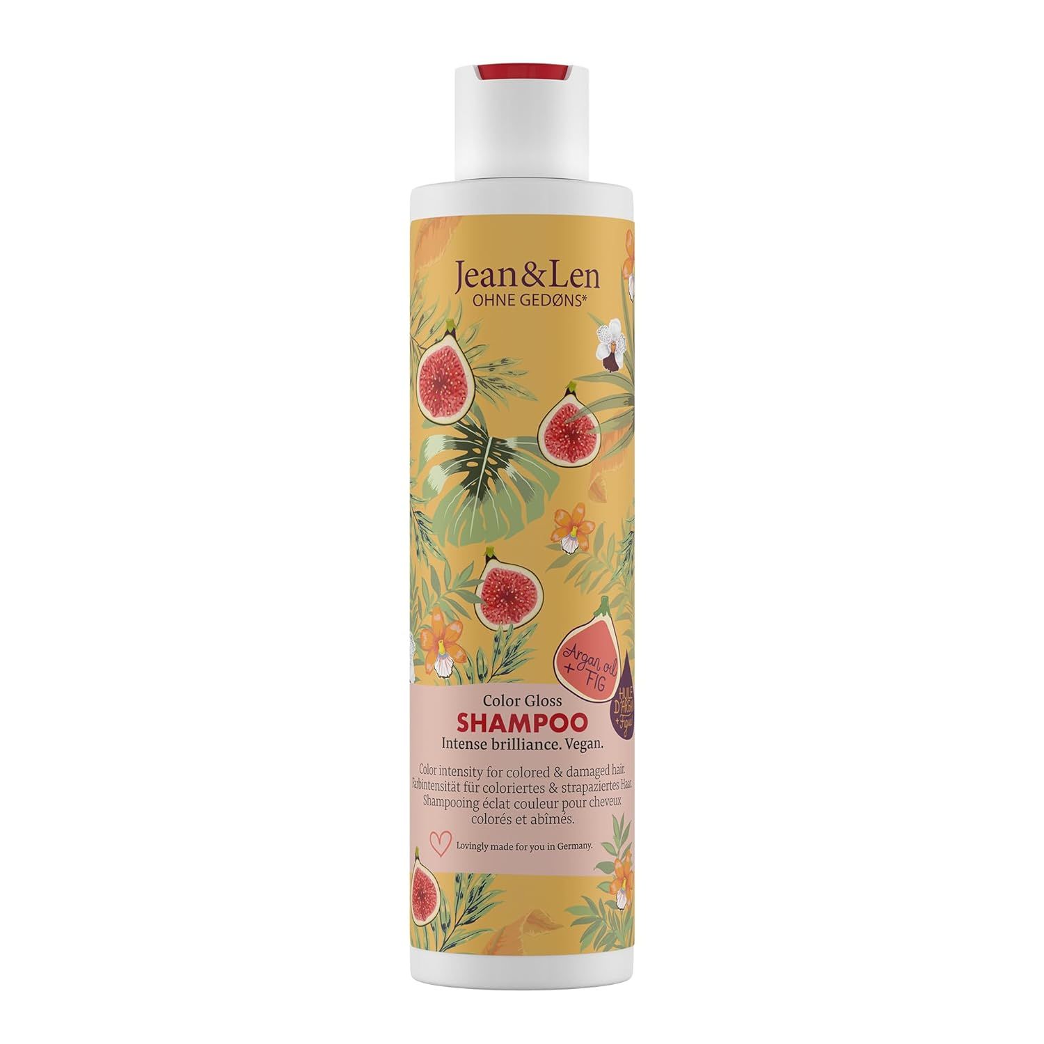 Shampoo Jean & Len Brillantezza Colore Olio di Argan & Fico