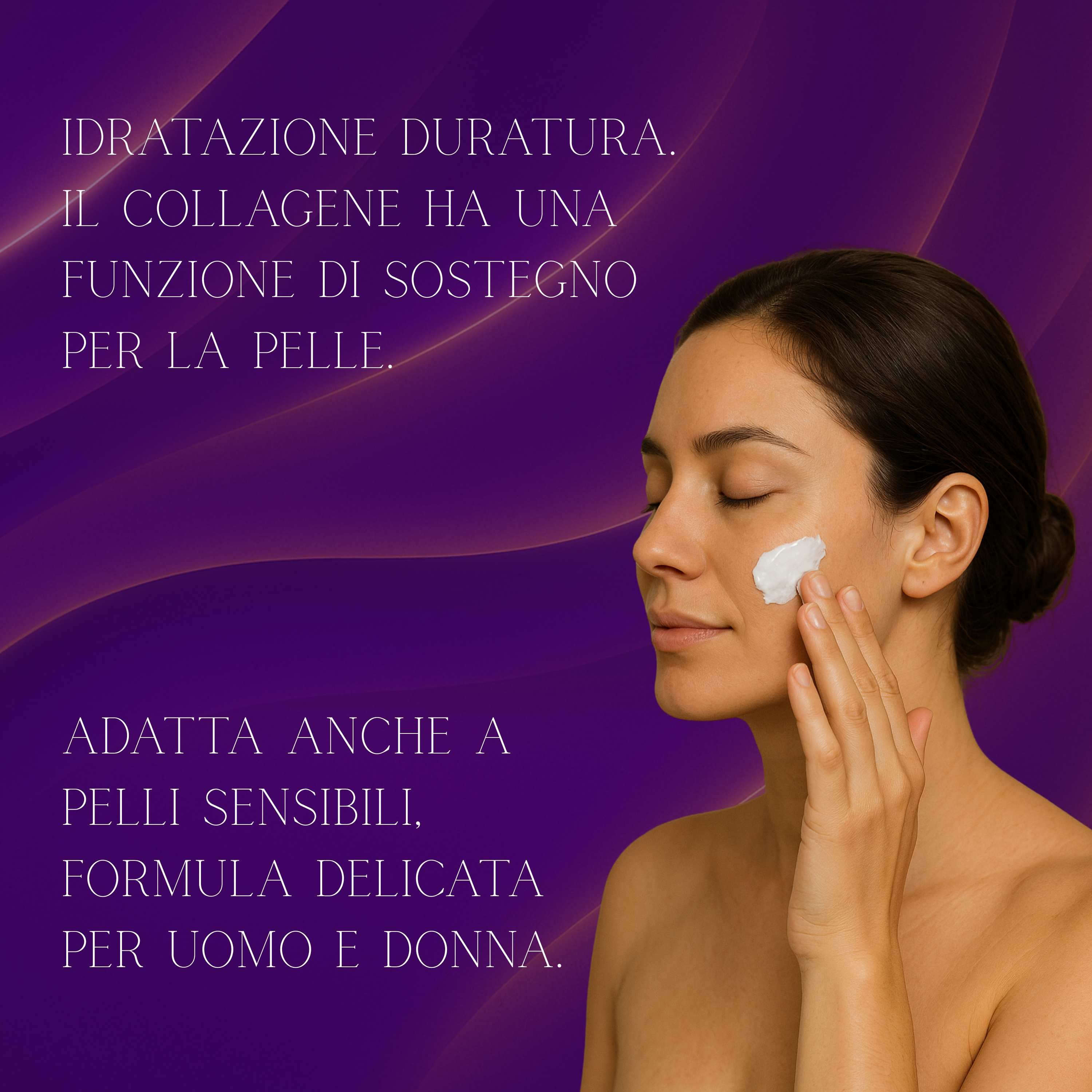 Aloha Labs Oro Sublime - Crema Siero Anti-Age Rigenerante con Collagene, Oro e Caviale - 75ml