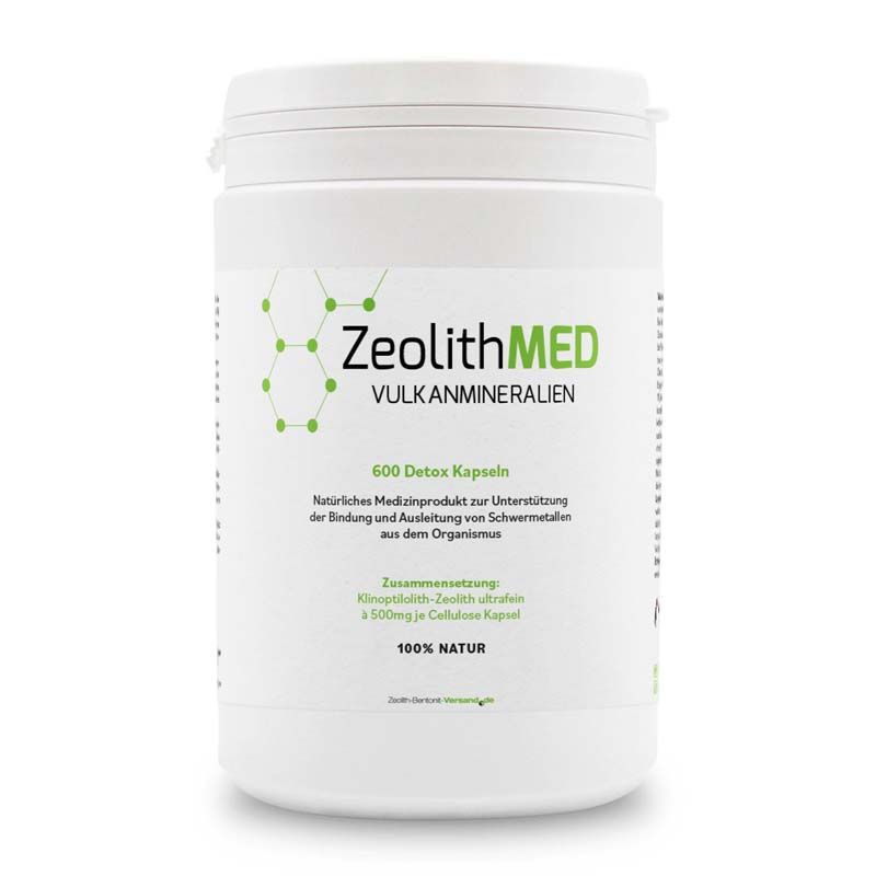 Zeolith MED Capsule Detox