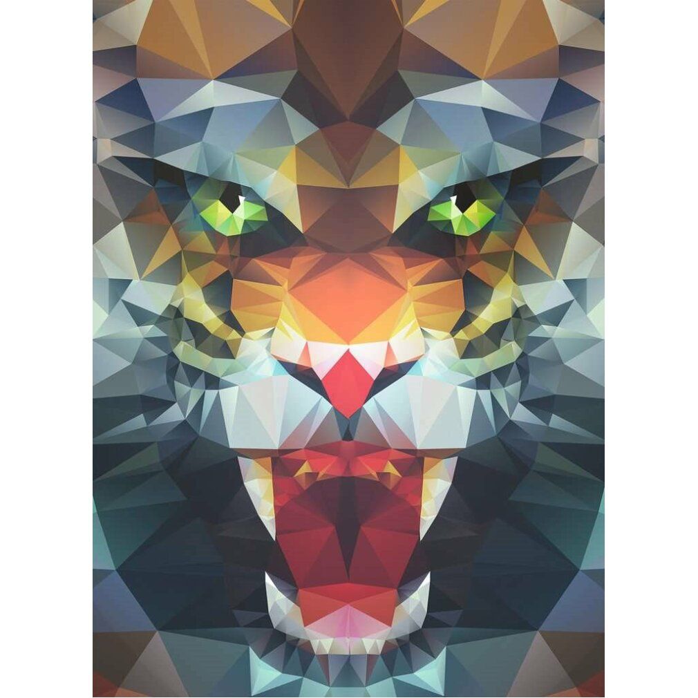 ravensburger Puzzle Poligono della Tigre 500 pezzi