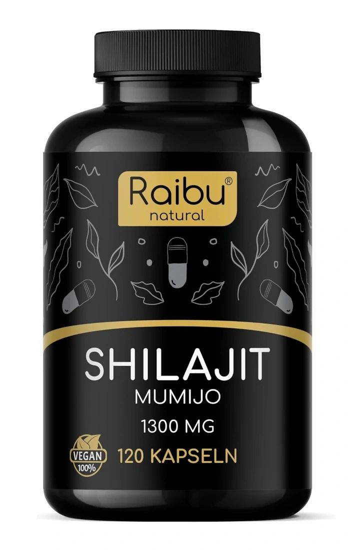 RAIBU Shilajit Himalayano capsule alta dose