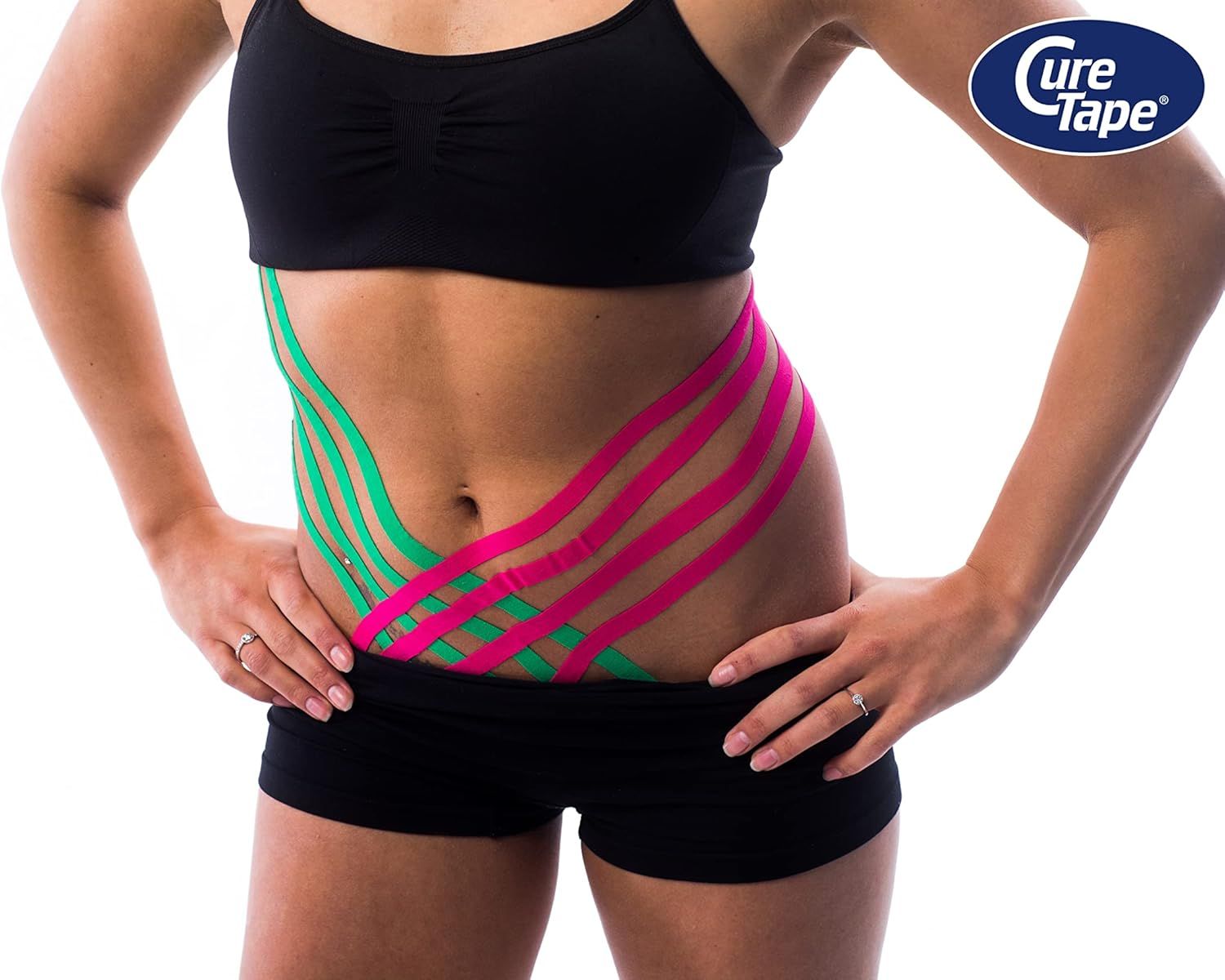 CureTape® nastro kinesiologico rosa