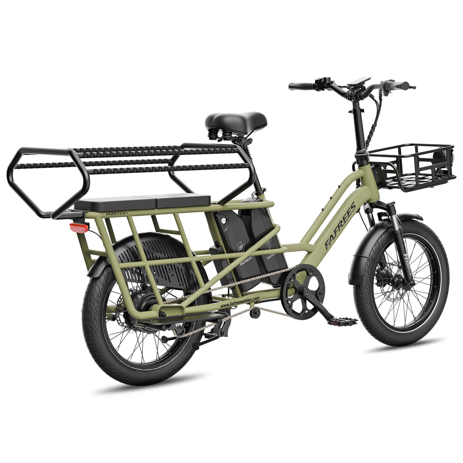 FAFREES FF20 CUV E-bike modulare a passo lungo – Doppia batteria da 30 Ah
