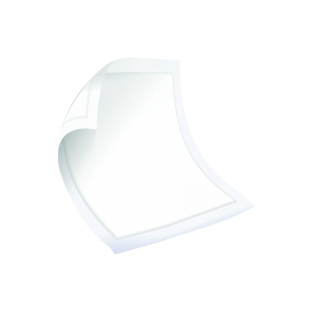 Singola traversa bianca con angolo leggermente curvo. Forma rettangolare con angoli arrotondati. Bordo grigio chiaro.