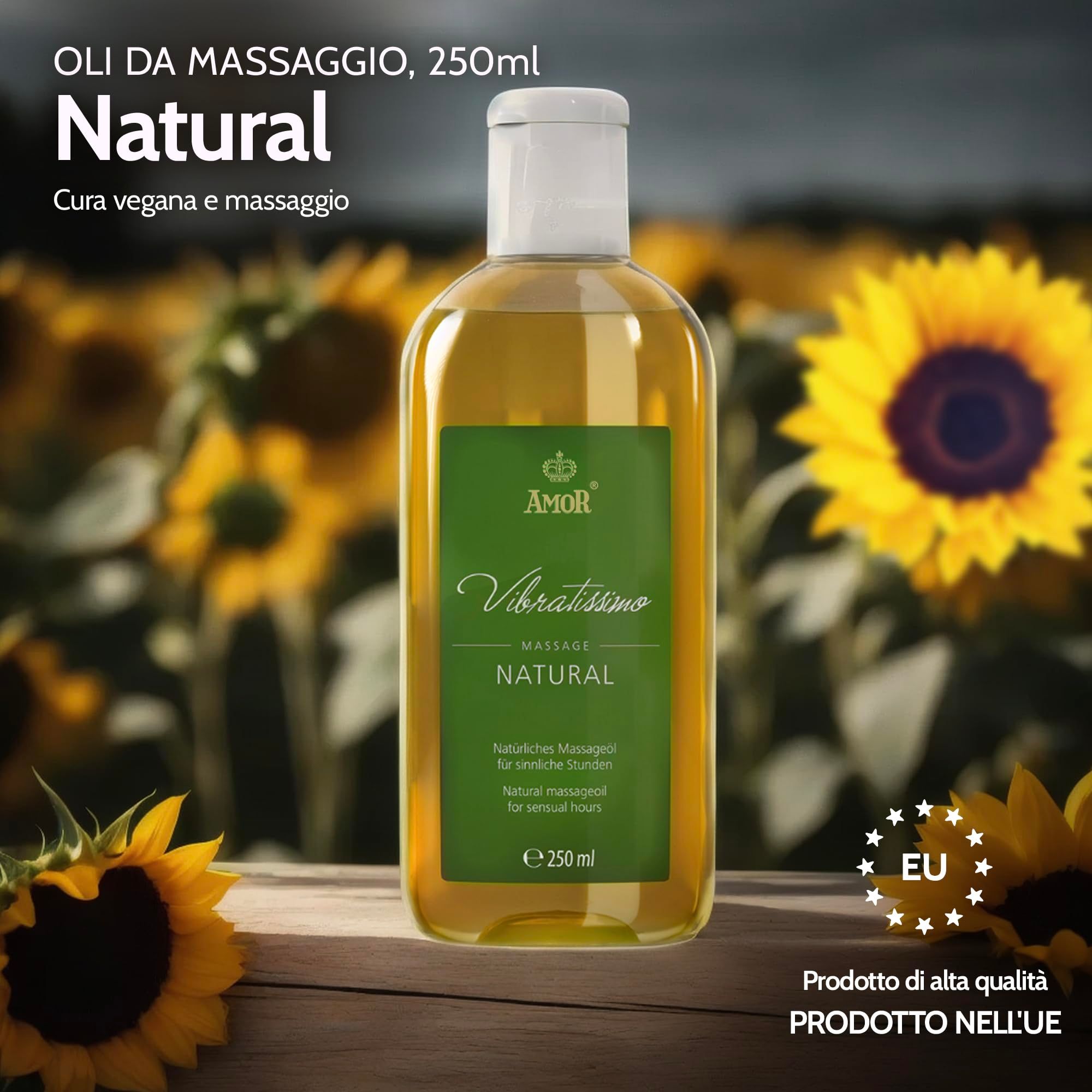 Vibratissimo Olio da Massaggio Natural