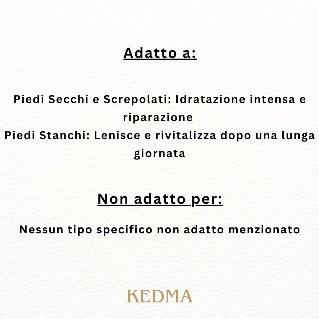 Kedma - Crema Piedi con Minerali del Mar Morto