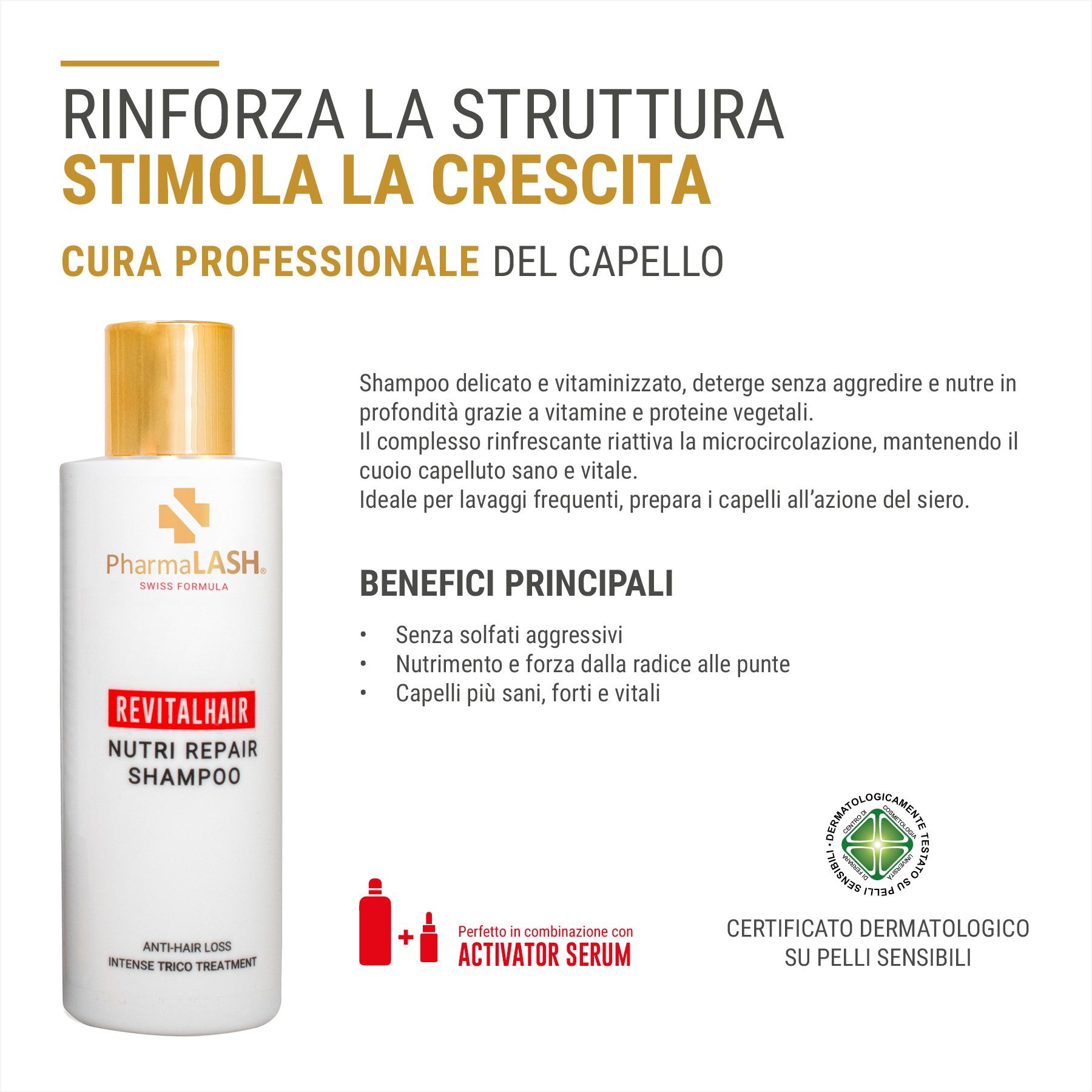 PACK REVITALHAIR ANTICADUTA - Shampoo e Siero Anticaduta