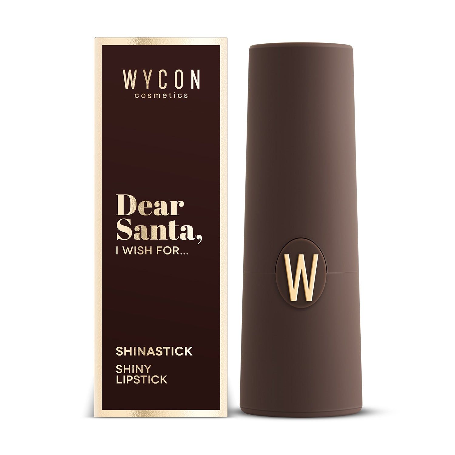 WYCON cosmetics SHINASTICK Rossetto cremoso dal finish vinilico 01 CINNAMON LATTE