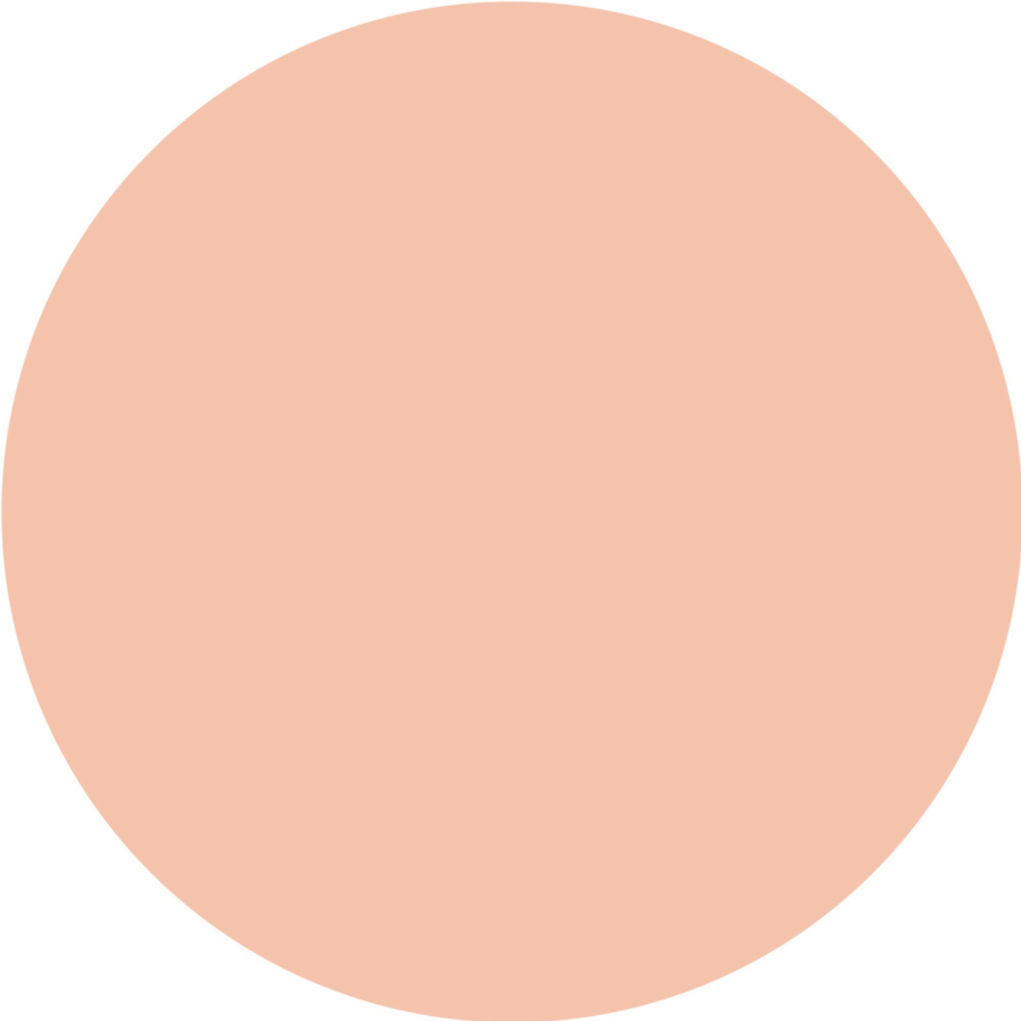 Cerchio di colore beige.