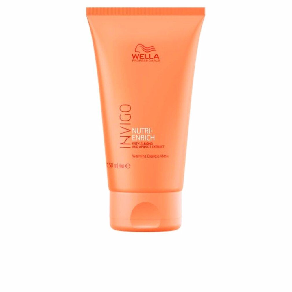 Tubo arancione Wella Invigo Nutri Enrich Mask. Informazioni sul prodotto. 150ml.
