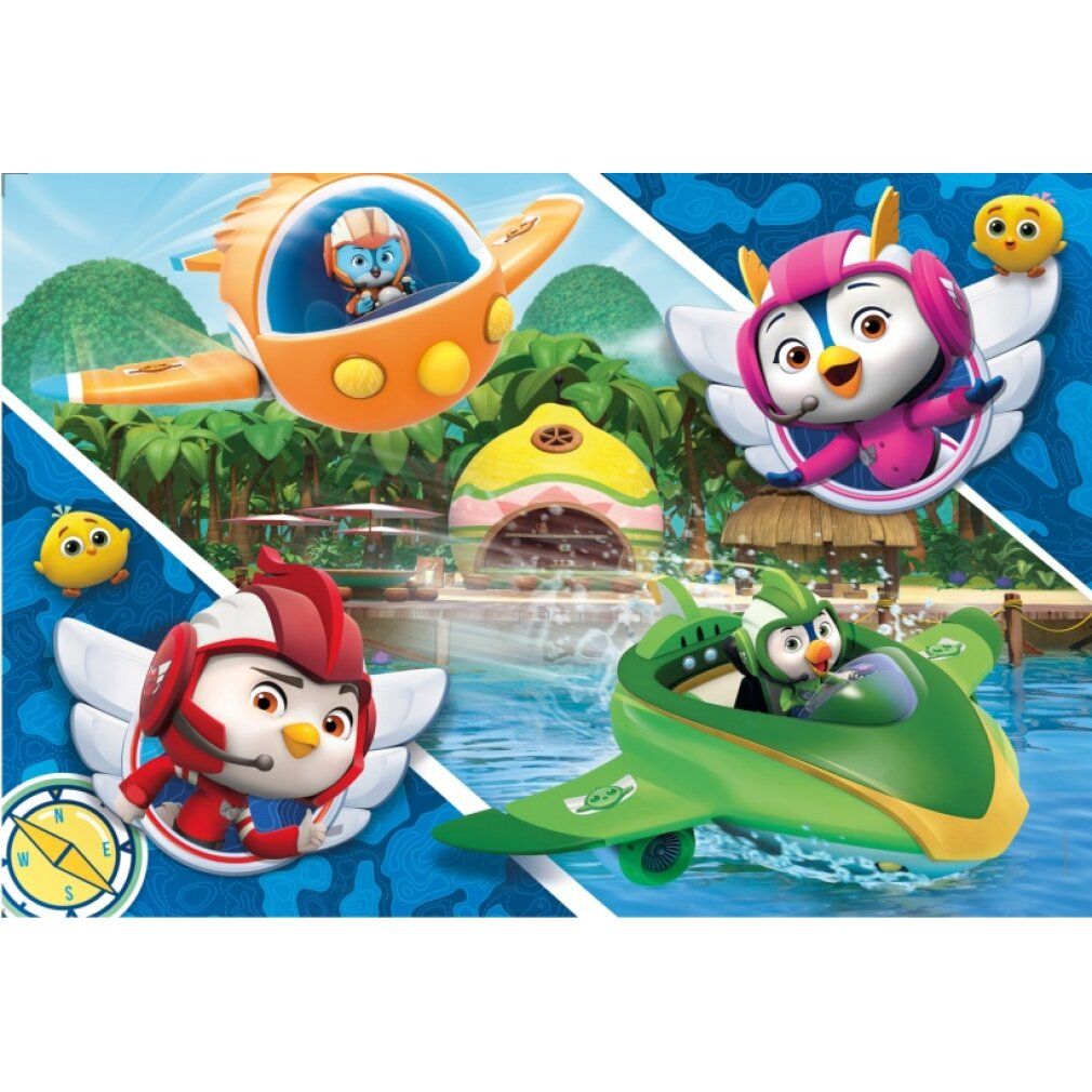 Clementoni 28514 - Top Wing - Maxi puzzle da 24 pezzi - Supercolor