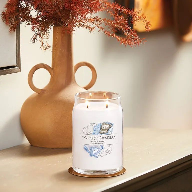 Coperta morbida Yankee Candle Signature - Giara grande