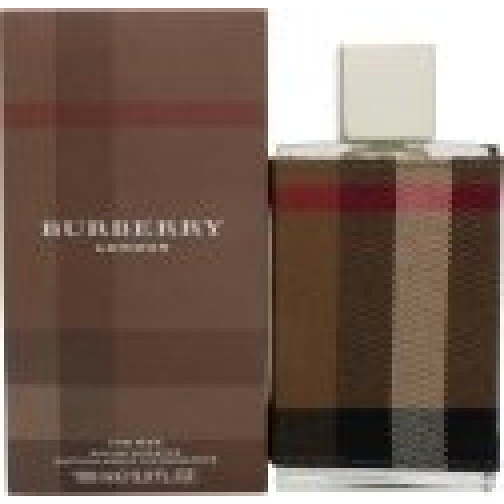 Flacone e confezione Burberry London. Sulla confezione è visibile Burberry London for Men.