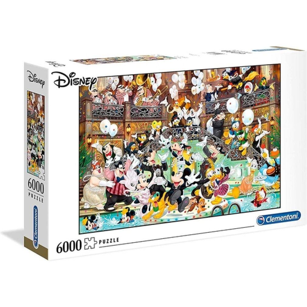 Clementoni 36525 - Disney Gala - Puzzle da 6000 pezzi - Collezione di alta qualità