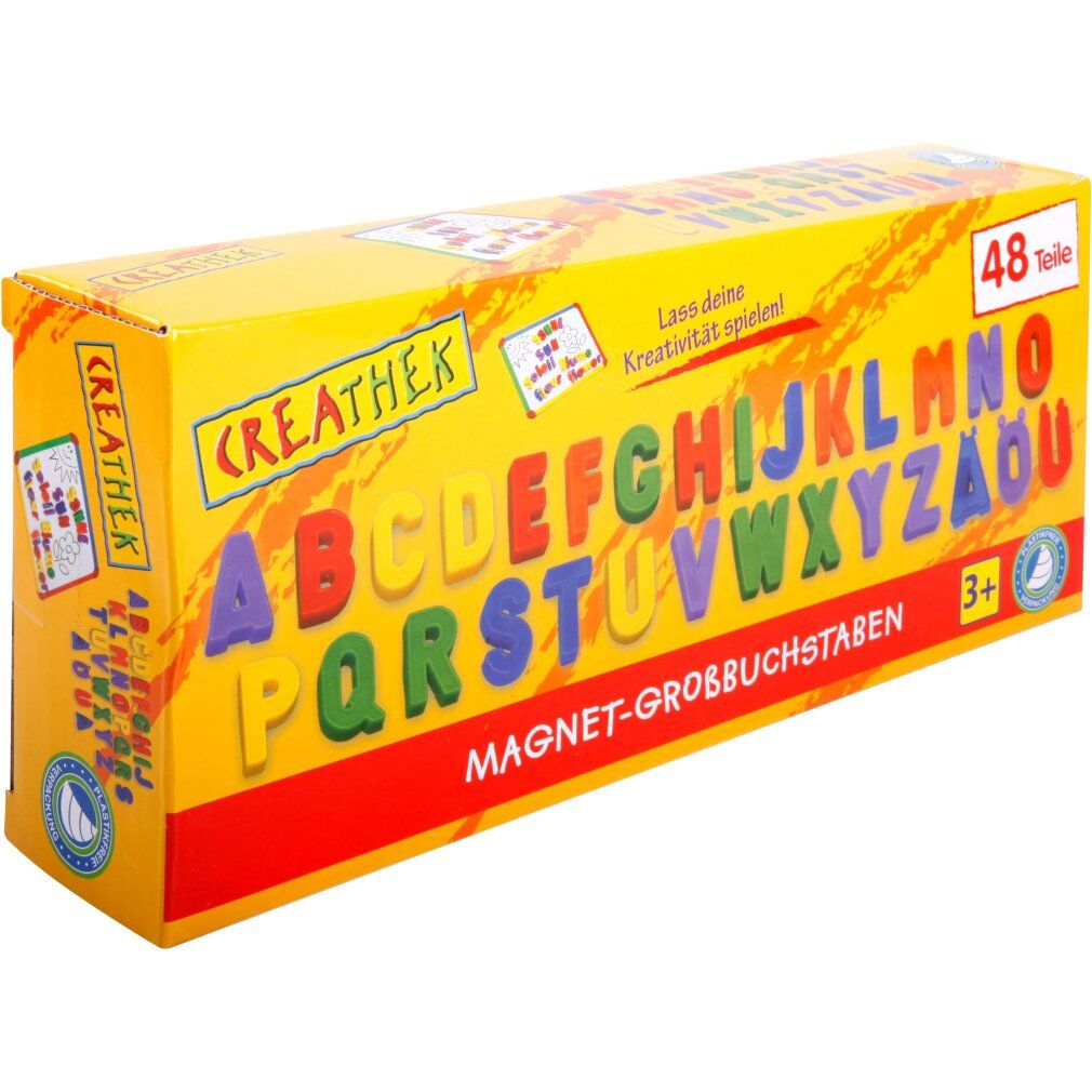 cr magnete lettere maiuscole 48 pezzi