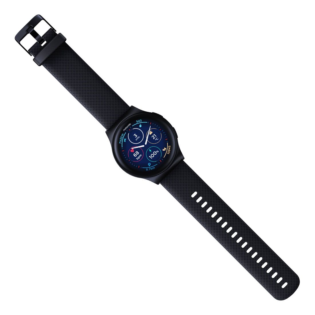 Smartwatch Motorola Moto Watch 120 - Phantom Black