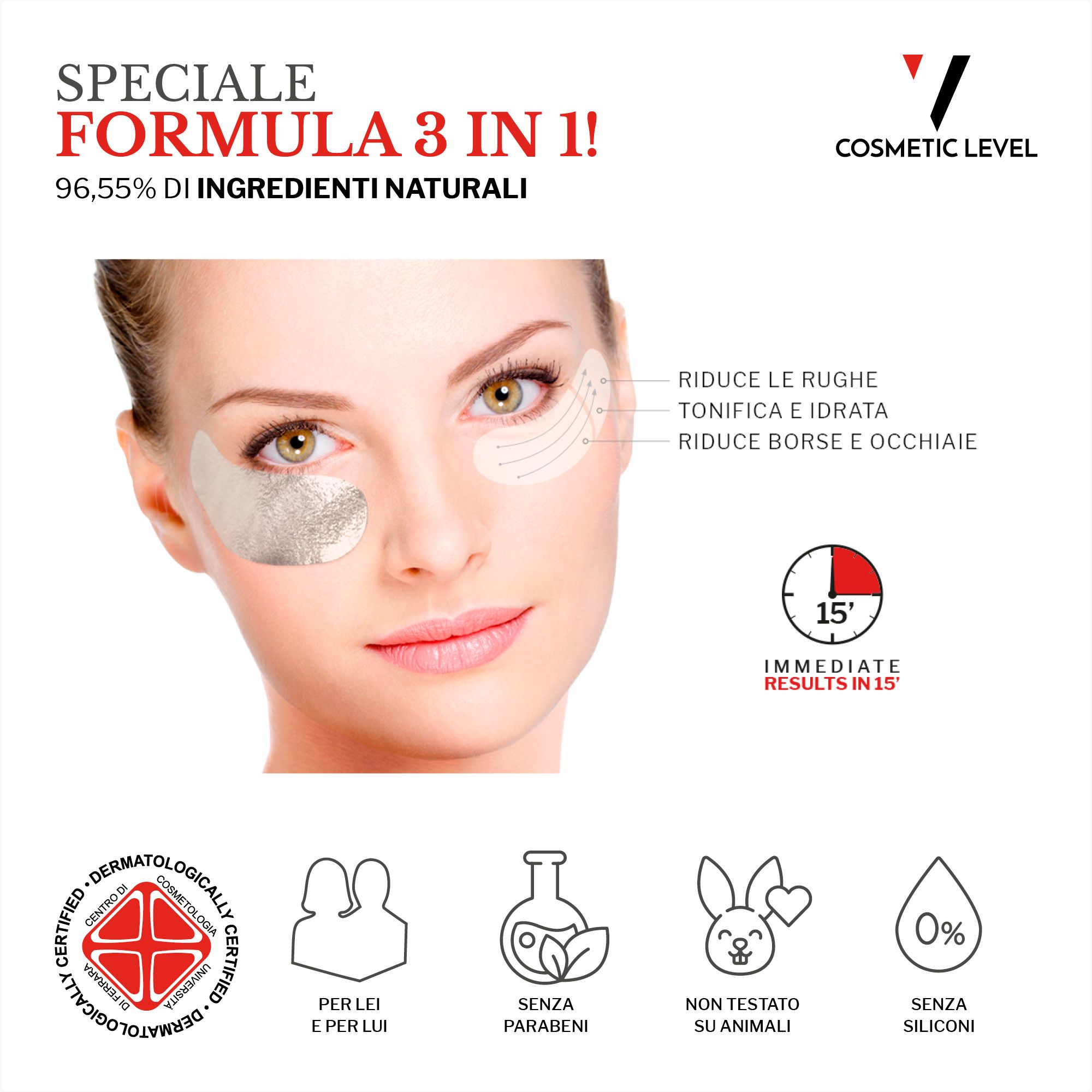 INSTANT Eye-recovery patch - Cerotti contorno occhi