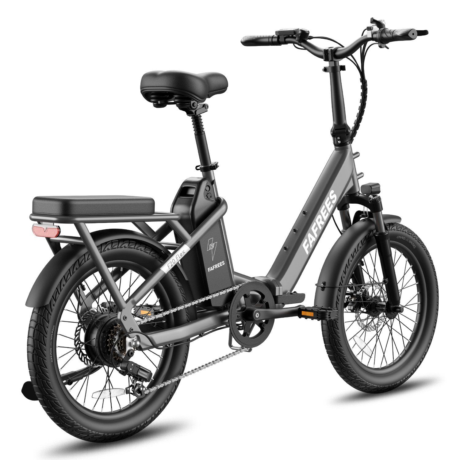 FAFREES F20 Flex E-bike pieghevole, batteria rimovibile da 25 Ah, 7 velocità