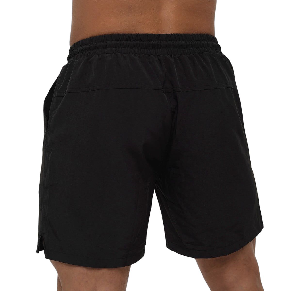 GymBeam Costume da bagno uomo con cordoncino e tasche Black