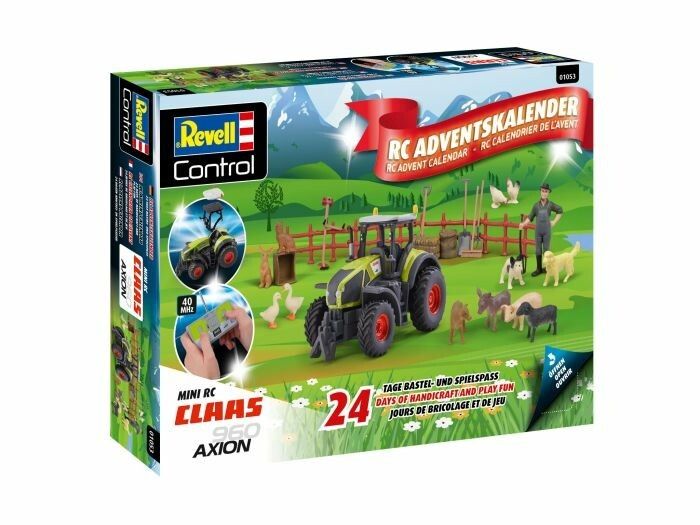 Calendario dell'Avvento Trattore RC Claas Axion 960