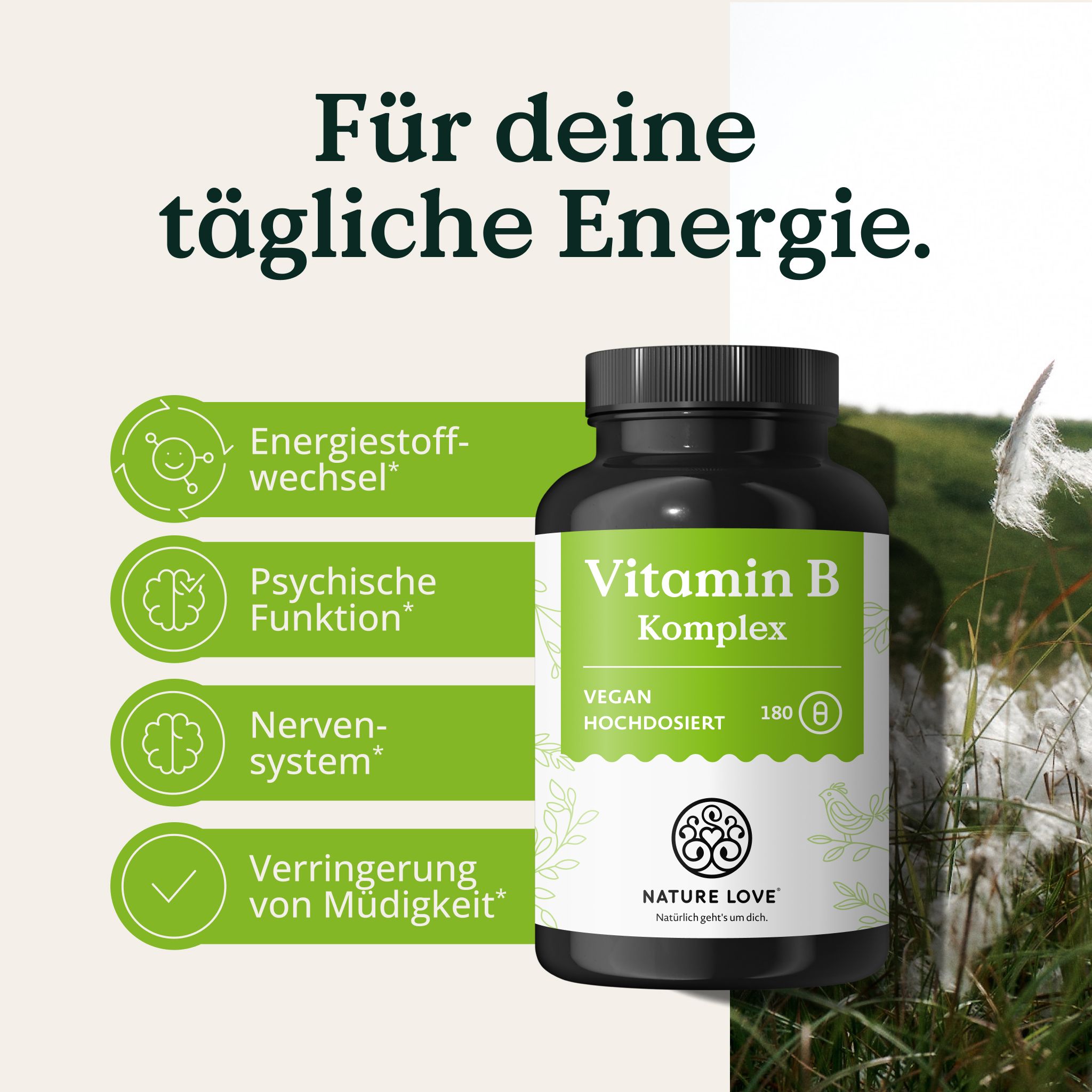 NATURE LOVE® Complesso vitaminico B