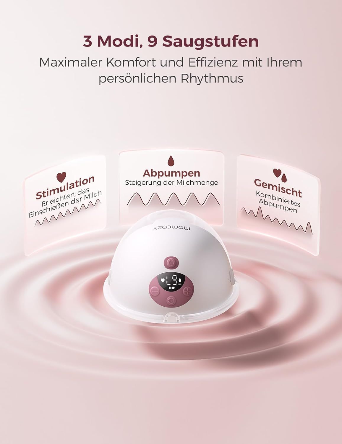 Momcozy Tiralatte Elettrico Smart