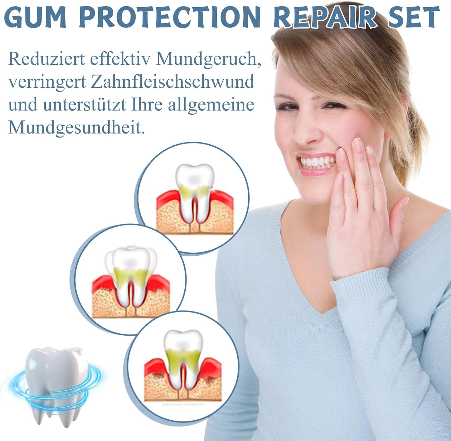 SUMMISHI Spray e Gocce Riparatrici per le Gengive