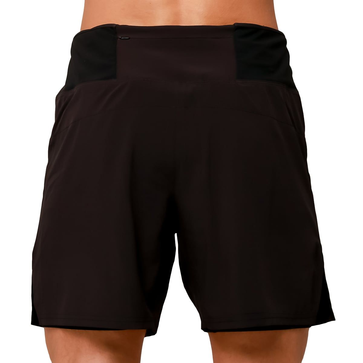 GymBeam Pantaloncini uomo Pulse Running 2in1 slim neri con tasche