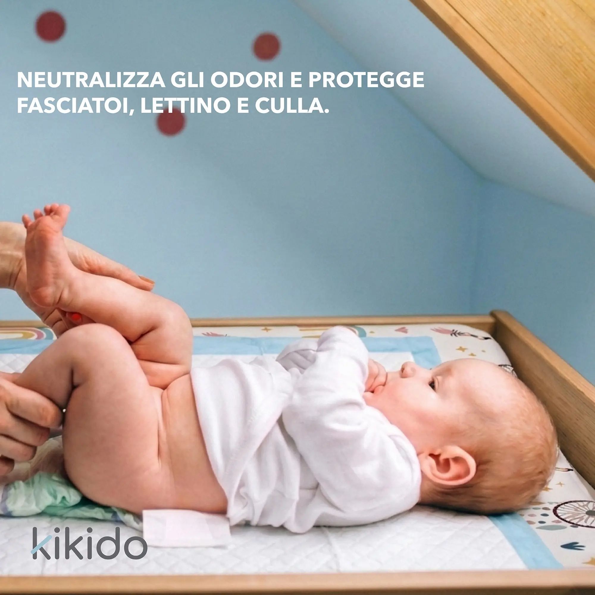 Kikido Traversine Neonato Fasciatoio 40x60
