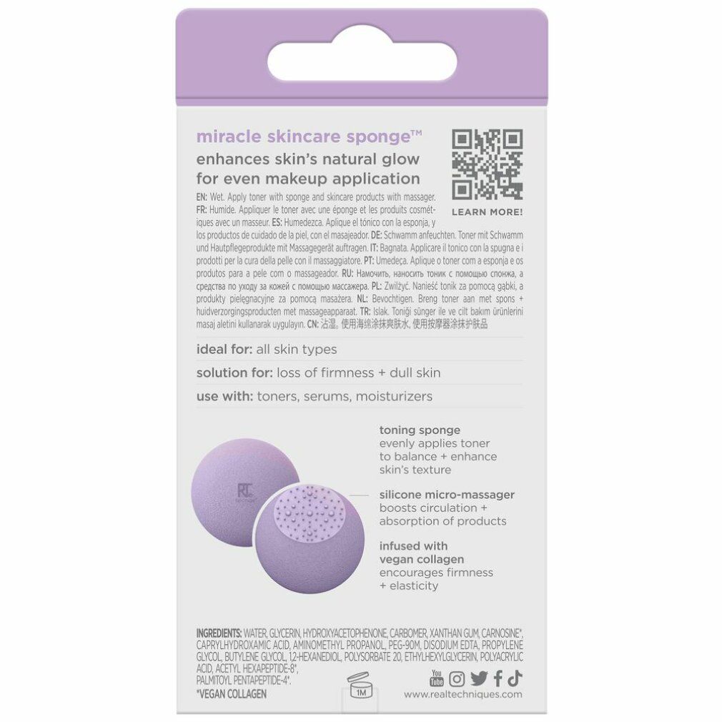 Real Techniques Sponge Miracle Skincare Sponge 1 u