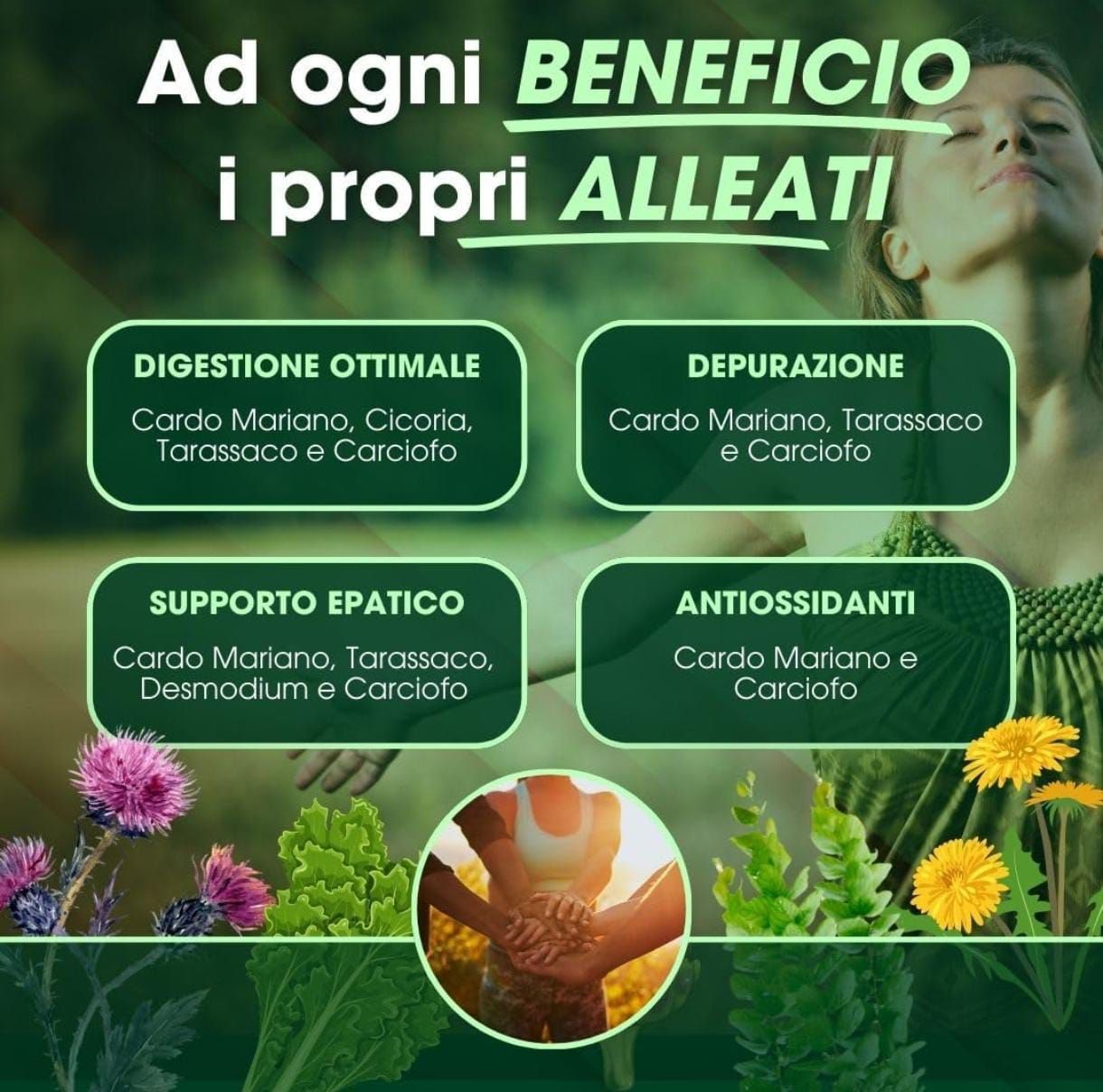 Depurativo Cisbani Pharma - integratore per depurare e la funzione epatica
