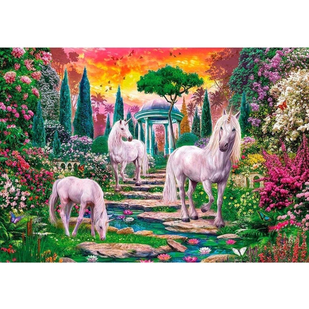 clementoni Puzzle Tipico Giardino Unicorni 2000 pezzi