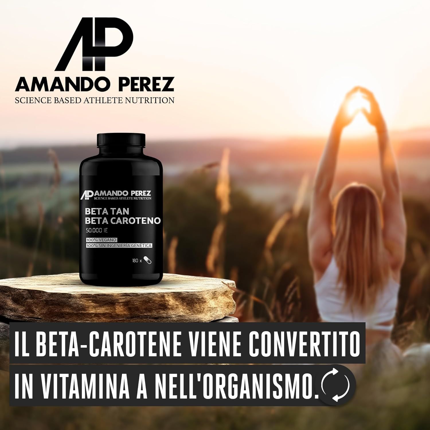 Amando Perez Capsule abbronzanti al beta-carotene