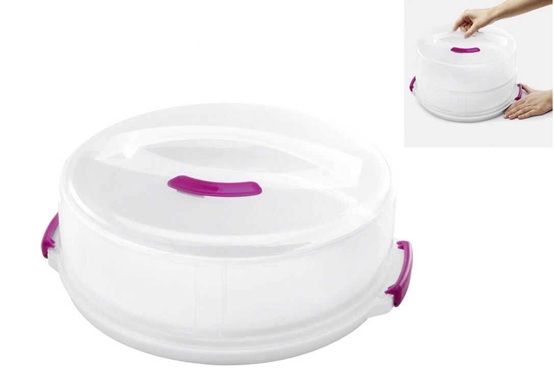 Contenitore per torte regolabile in altezza METALTEX