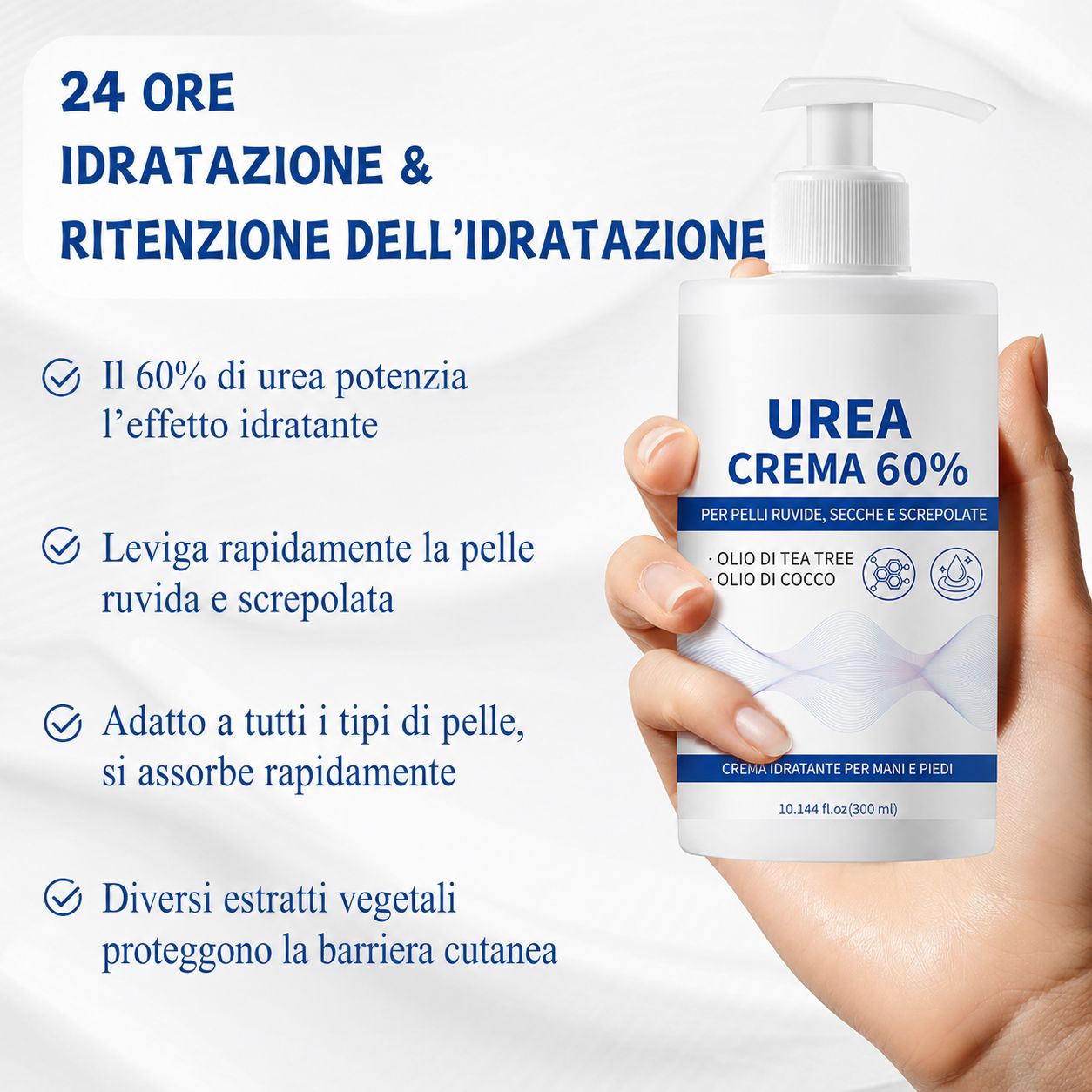 SUMMISHI Crema all’Urea 60%