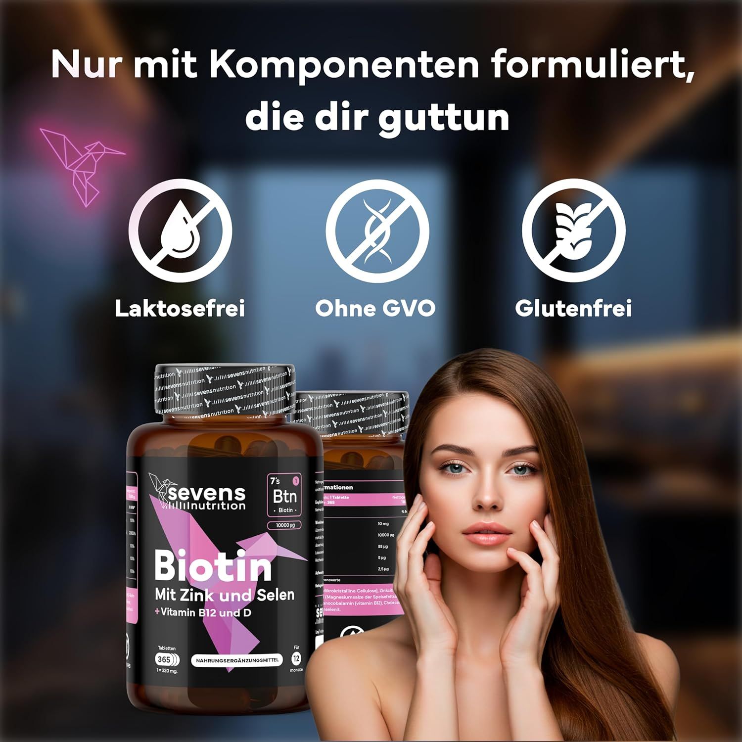 SEVENS NUTRITION Compresse di Biotina